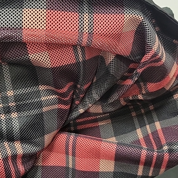 NWT Catherines 3-in-1 Parka Anorak Jacket, black red size 0X - Picture 14 of 14